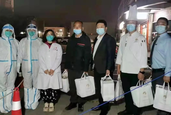 抗疫馳援，我們在行動： 協(xié)會會員單位-內(nèi)蒙古女神餐飲娛樂有限公司